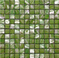 Green Seashell Mosaics