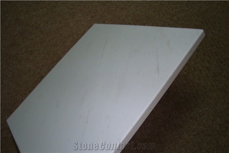 Ariston White Marble Composite,Laminated Tiles