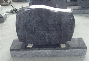 Bahama Blue Tombstone and Monument,India Blue Granite