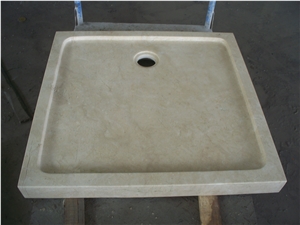 Beige Marble Shower Tray,Stone Shower Tray,Shower Base