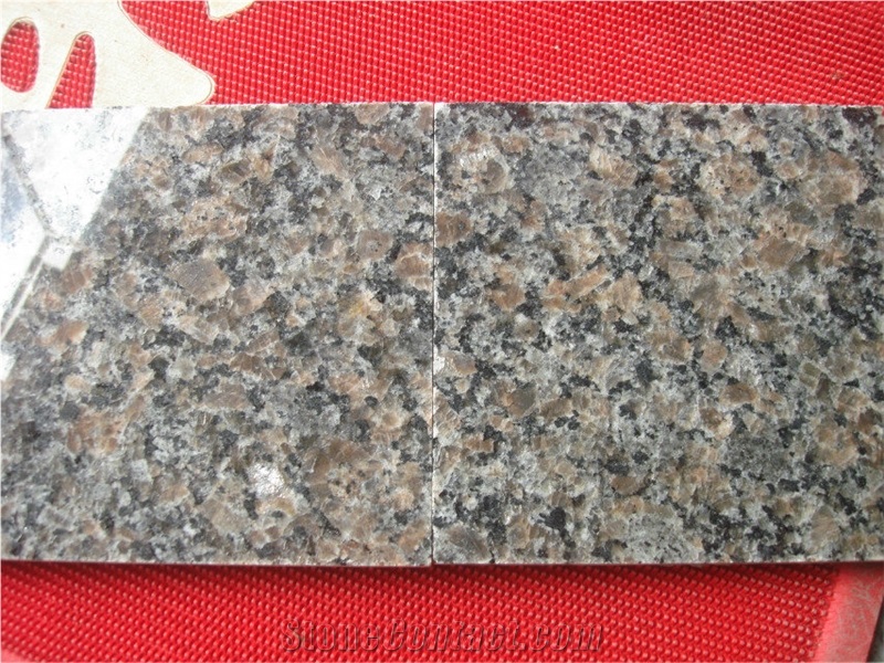 Canada Caledonia Granite Slab,Brown Granite Countertop,Tile