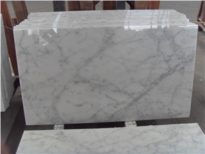 Carrara White Marble Bathroom Countertops