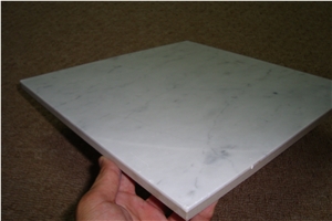 Carrara White Marble Composite,Laminated Tiles