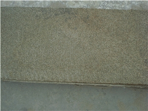 Cheap Granite Paving Stone , Shandong Rusty Granite with Bushhammered Surface , Popular Chinese Yellow Rusty Stone