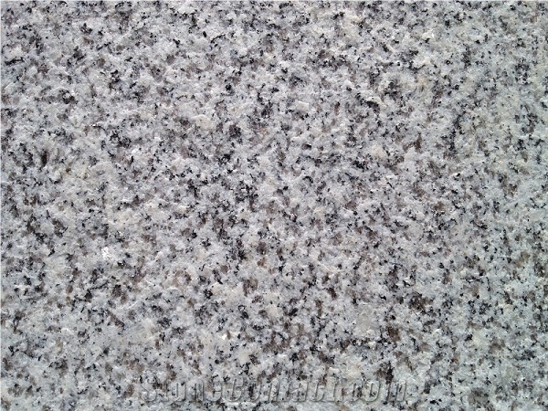 Chinese Light Grey Granite G603 with Flamed & Bushhammered & Polished Surface