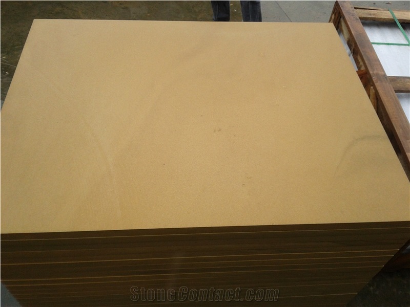 Chinese Yellow Sandstone Slabs & Floor Tile & Wall Tile