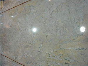 Cross cut Green Wave Marble slab and tile 