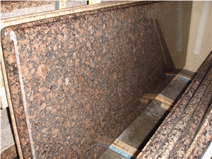 Finland Baltic Brown Countertop & Table Top & Island & Kitch Granite Kitchen Tops