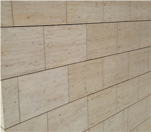 Germany Jura Beige Limestone Wall Cladding, 11th Layer Of Jura Beige with Veins Cutting