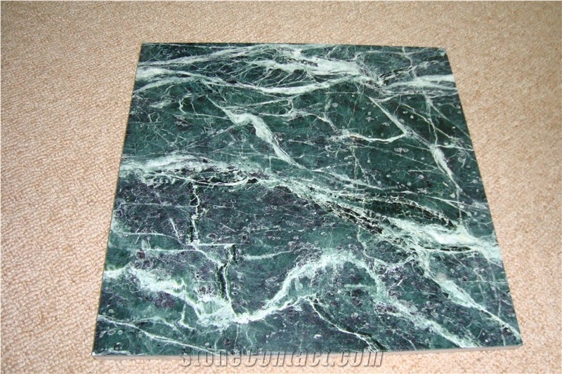 Green Marble Composite Tile, Cheap Marble Laminated with Ceramic