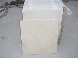 High Quality Polished Crema Marfil Cut-To-Size Tile, Popular Spain Beige Marble Slab & Tile