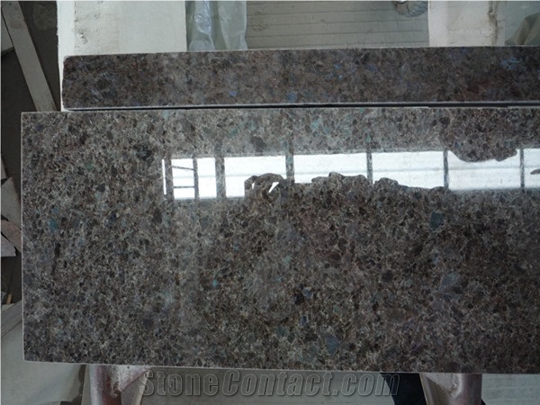 Labrador Antique Granite Slab and Tile, Brazil Brown Granite
