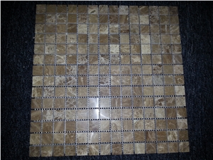 Light Emperador Marble Mosaic Tile 6mm