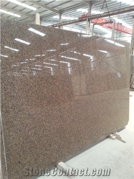 Polished Saudi Arabia Tropical Brown Granite Slab & Tile, Popular Saudi Arabia Yellow Granite