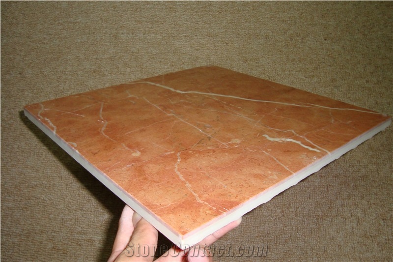 Red Alicante Marble Composite,Laminated Tiles