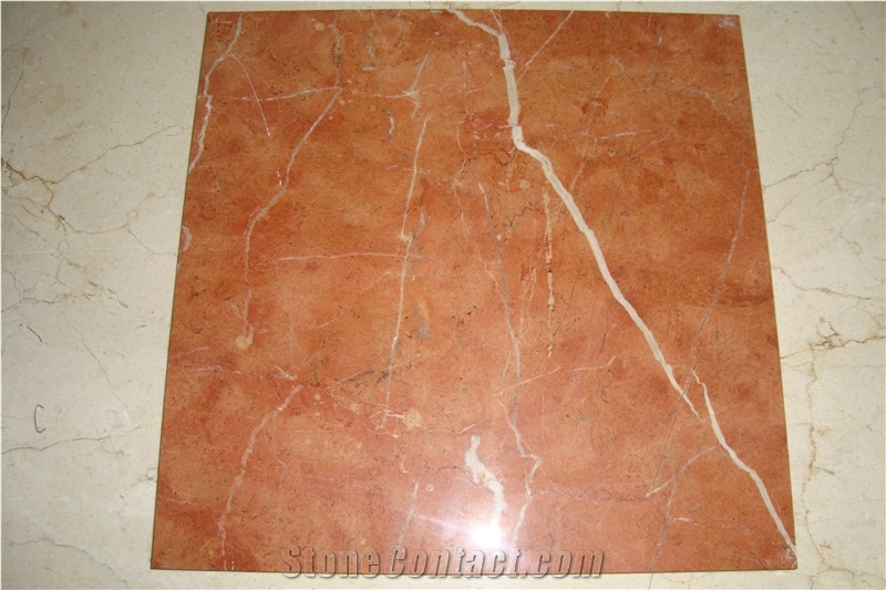 Red Alicante Marble Composite,Laminated Tiles