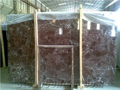 Rosso Lenvanto Marble slab and tile 