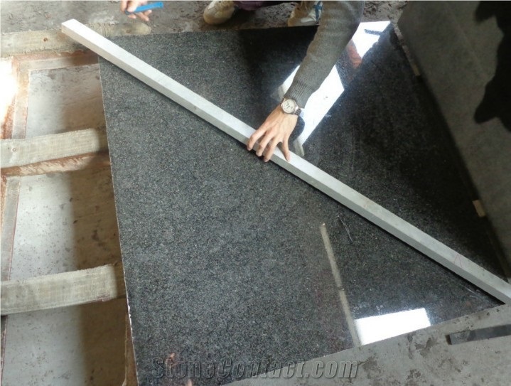 South Africa Nero Absolute Black Granite Slab and Tile