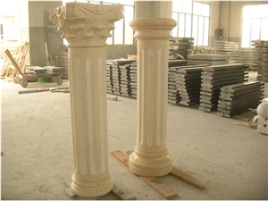 Stone Roman Columns,Column Caps,Column Bases
