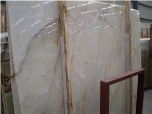 White Onxy Slab and Tile, Turkey White Onyx