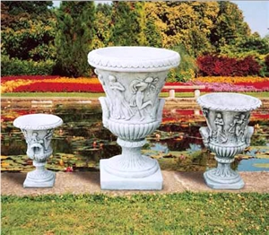 Antique Flowerpot Of Garden Landscaping/Europe Style Flowerpot