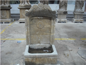 archaistic fountains, wall mounted fountains