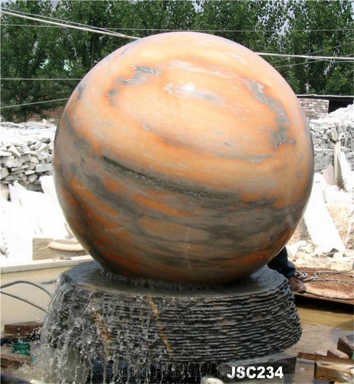 Ball Stone Water Fountain,Garden Water Fountain, Marble Water Fountain