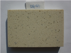 Beige Artificial Quartz Stone from China