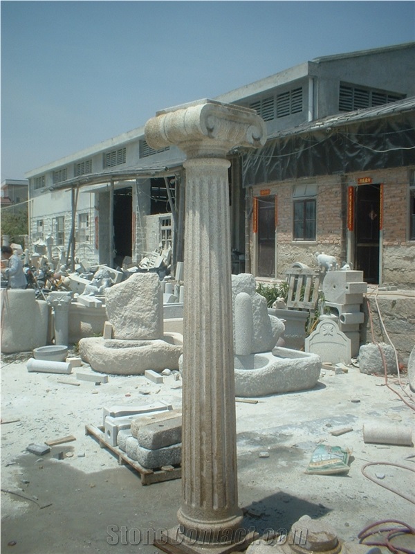 Beige Granite Column