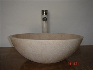Beige Marble Sinks