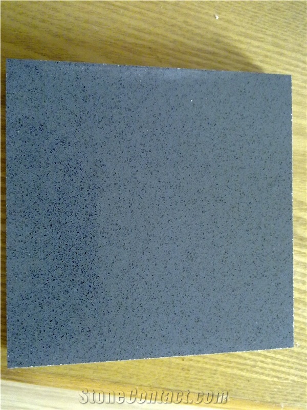Blue Small Grain Artificial Quartz Stone