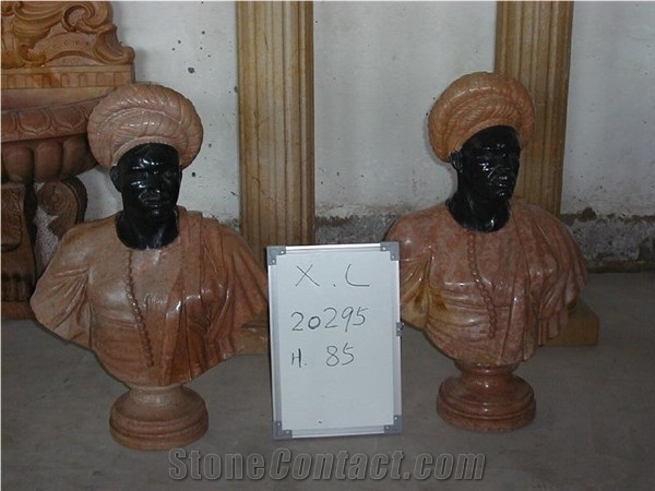 Brown and Black Statue,Figure Statue