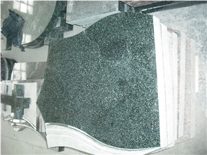 Cheap China Green Granite Headstone, Tombstone and Monument