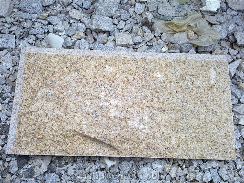 Cheap G682 Yellow Granite Mushroom Stone