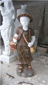 children sculpture,garden figure statues,little boy statues