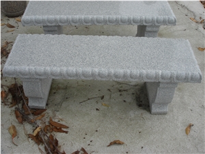 China Natural Grey Granite Bench