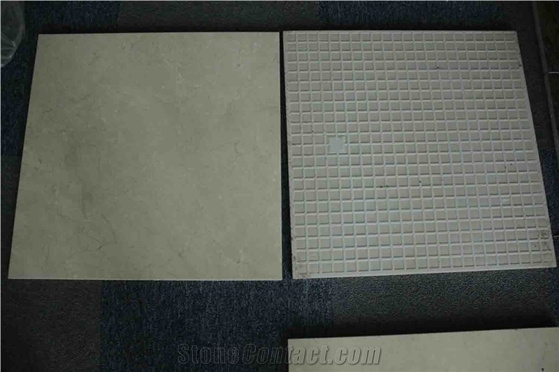 Crema Marfil Marble Composite Porcelain Tile