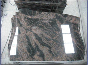 European Style Granite Tombstone, Aurora Granite, Headstone&Gravestone&Mounment