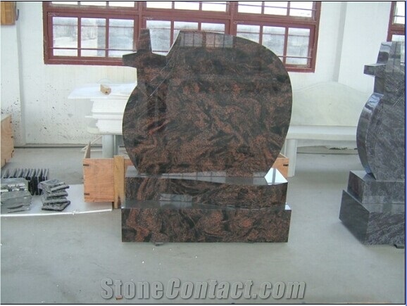 European Style Granite Tomstone, Polished and Carving Headstone&Gravestone&Mounment