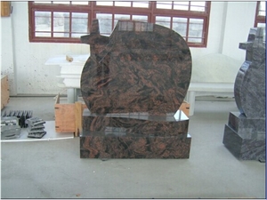 European Style Granite Tomstone, Polished and Carving Headstone&Gravestone&Mounment