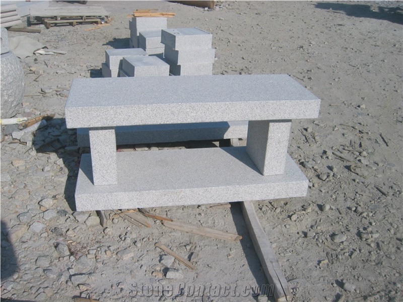 G603 Simple Style Bench for Sales, G603 Grey Granite Bench