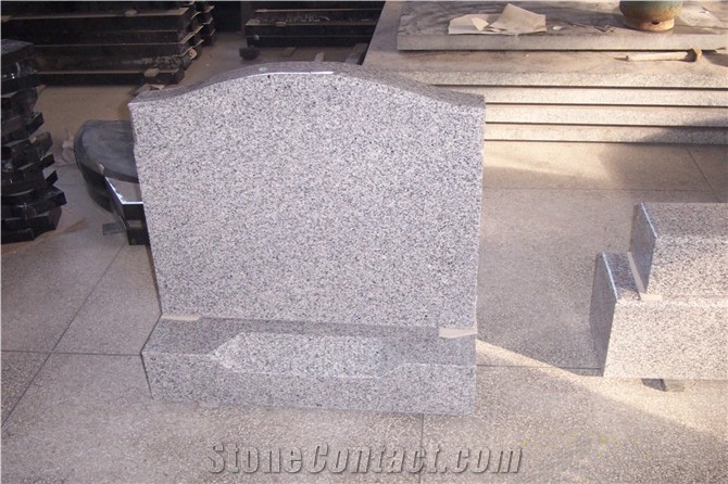 G640 Grey Granite Simple Design Monument, Tombstone, Gravestone