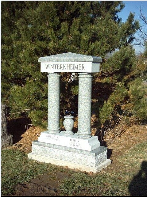 G664 American Style Granite Tombstone, Monument,Polished Headstone&Gravestone