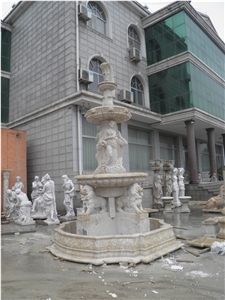 Garden Water Fountain,Stone Water Fountain, Marble Water Fountain, Sculptured Fountain