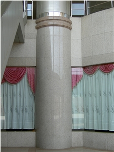 Granite Round Column & Pillars,Constructive Column, Grey & Red Granite Columns