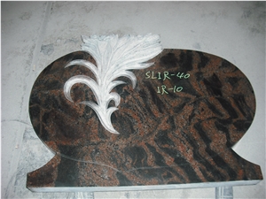 Granite Tree Carving Headstone