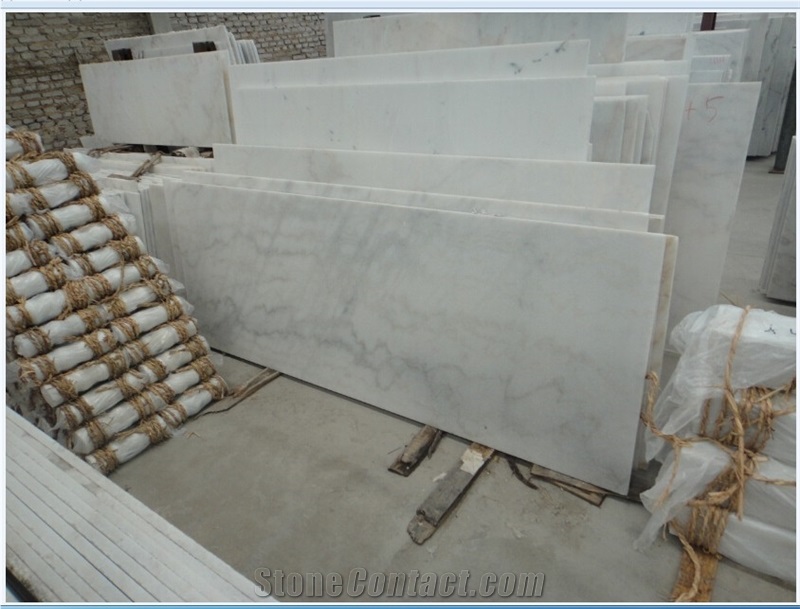 Guangxi White Small Slab Marble Slabs & Tiles