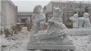 Handcarved Sculpture,Natural Stone Carving,Human Sculpture & Statue,Children Sculpture & Statue​