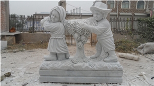 Handcarved Sculpture,Natural Stone Carving,Human Sculpture & Statue,Children Sculpture & Statue​