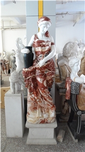Handcarved Sculpture,Natural Stone Carving,Human Sculpture & Statue, Female Sculpture & Statue​